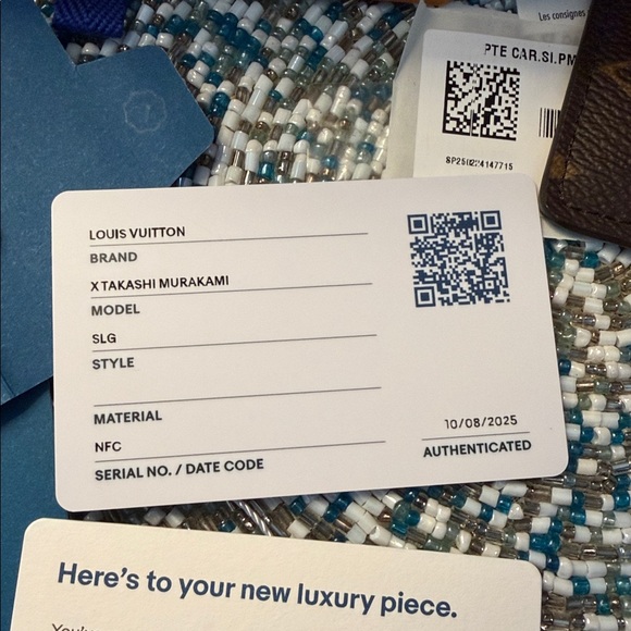 Louis Vuitton LV X TM Cherry Blossom Monogram Card Case - Picture 5 of 5